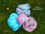310g Faserpaket * Blau Lila & Glanz *